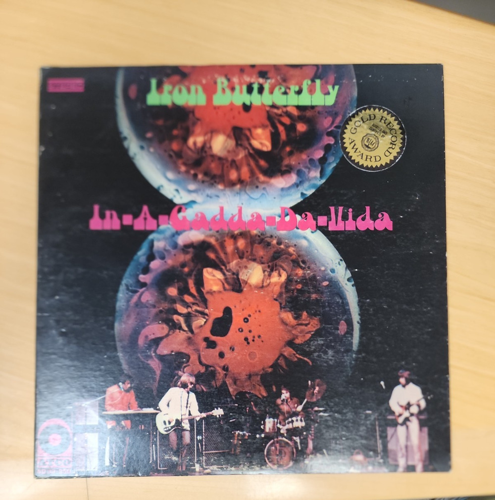 1968 Iron Butterfly In-A-Gadda-Da-Vida ATCO SD 33-250 * Stereo LP Album fa9861